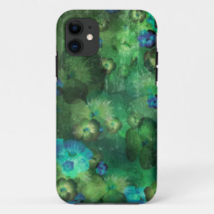 Floraler Grunge-Hintergrund als Muster Case-Mate iPhone Hülle