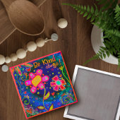 Floraler Spaß sei immer freundlich Inspirivity Kin Magnet