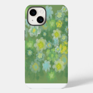 Florales abstraktes salziges Wasserfarben-Gemälde iPhone 14 Hülle