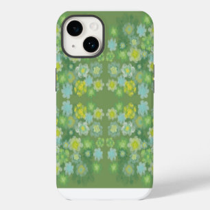 Florales abstraktes salziges Wasserfarben-Malerei- iPhone 14 Hülle