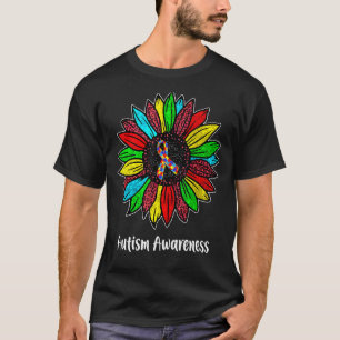 Florales Autismus-Bewusstsein Gänseblümchen Für Mä T-Shirt