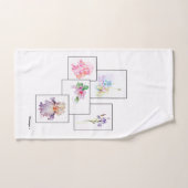 Florales Badehandtuch-Set Badhandtuch Set (Handtuch)
