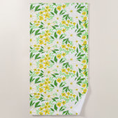 Florales Badetuch (Vorderseite)