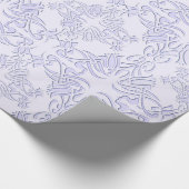florales Barockmuster Geschenkpapier (Ecke)