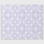 florales Barockmuster Geschenkpapier (Flach)