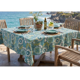 Florales Boho-Botanikmuster Tischdecke