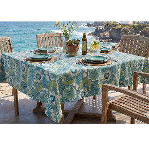 Florales Boho-Botanikmuster Tischdecke