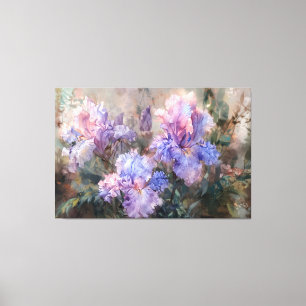 *~* Florales Bouquet TV2 Hortensien Kunst Leinwan Leinwanddruck