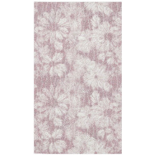 Florales Daisy samtiges Staubrosa Tischdecke