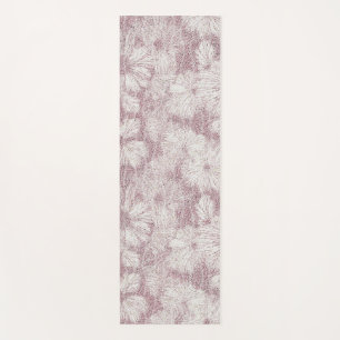 Florales Daisy samtiges Staubrosa Yogamatte