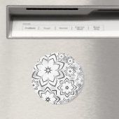 Florales Design 11 Magnet (In Situ (Geschirrspüler))
