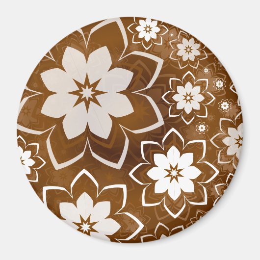 Florales Design 13 Magnet (Vorne)