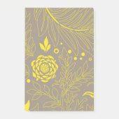 Florales Design 18 Post-it Klebezettel (Vorderseite)