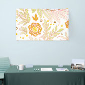 Florales Design 19 Banner (Messeveranstaltung)