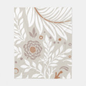 Florales Design 25 Fleecedecke (Vorderseite)