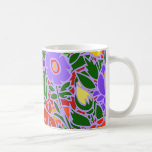 Florales Design #5 Kaffeetasse