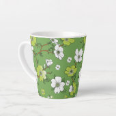 Florales Design 6 Milchtasse (Linke Ecke)