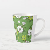 Florales Design 6 Milchtasse (Rechts)