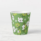 Florales Design 6 Milchtasse (Vorderseite)