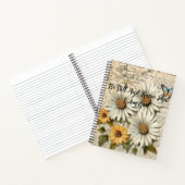 Florales Design Notizblock (Innenseite)