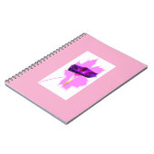 Florales Design Notizblock (Linke Seite)