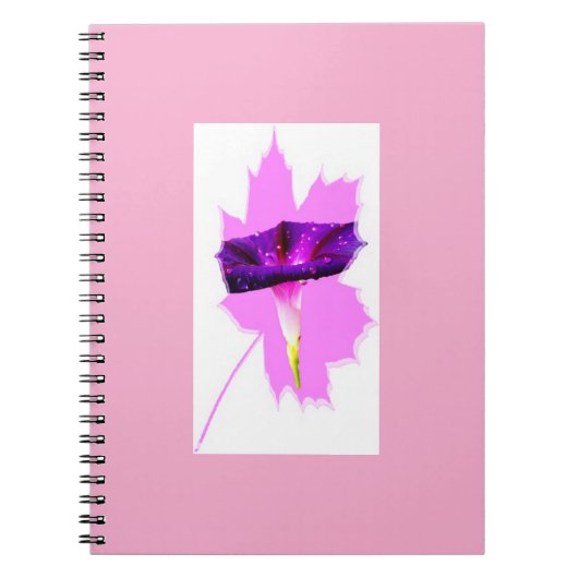 Florales Design Notizblock (Vorderseite)
