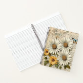 Florales Design Notizblock (Innenseite)