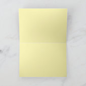 "florales Foto" Inspirationsgrüßkarte Karte (Innenseite)