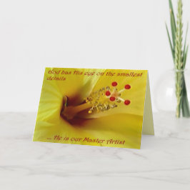 "florales Foto" Inspirationsgrüßkarte Karte