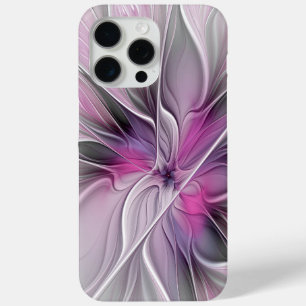 Florales Fraktal Modernes Abstraktes Blumen Pink G Case-Mate iPhone Hülle