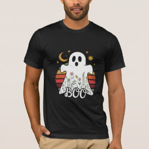 Florales Gespenst mit zunehmendem Mond – Vintage B T-Shirt