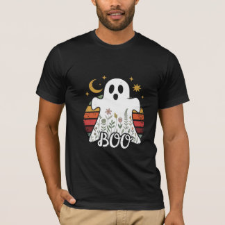 Florales Gespenst mit zunehmendem Mond – Vintage B T-Shirt