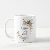 Florales Grün | Mutter der Braut Tasse (Links)