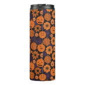 Florales Halloween Thermosbecher (Rückseite)