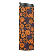 Florales Halloween Thermosbecher (Nach rechts gedreht)