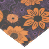 Florales Halloween Tischdecke (Schrägansicht)
