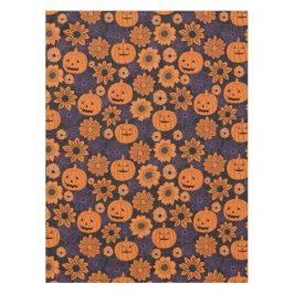 Florales Halloween Tischdecke