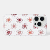 florales Handy Case iPhone Hülle (Rückseite (Horizontal))
