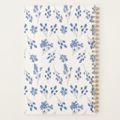 Florales Hardcover-Notizbuch-Planer Planer (Rückseite)