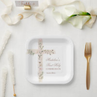 florales Heiliges Kreuz Erstkommunion