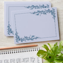 florales hellblaues Kontrastdesign