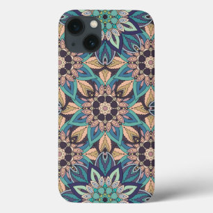Florales Mandala-Abstraktmuster-Design Case-Mate iPhone Hülle