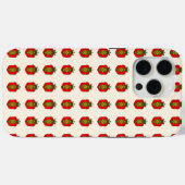 Florales Mandala-Muster Case-Mate iPhone Hülle (Rückseite (Horizontal))