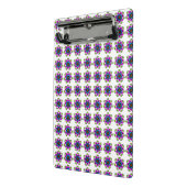 Florales Mandala-Muster Mini Klemmbrett (Gewinkelt2)