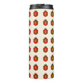 Florales Mandala-Muster Thermosbecher (Rückseite)