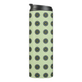 Florales Mandala-Nahtloses Muster Thermosbecher (Nach rechts gedreht)