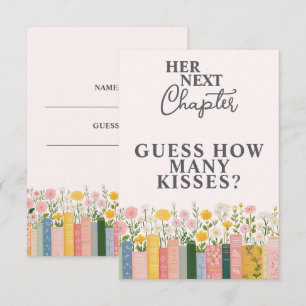 Florales Märchenbuch Ihr nächstes Kapitel Brautpar Begleitkarte