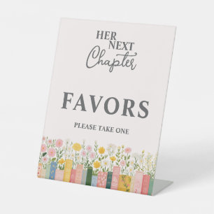 Florales Märchenbuch Ihr nächstes Kapitel Brautpar Sockelschild