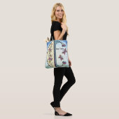 florales Monogramm C Tasche (Am Model)