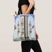 florales Monogramm I Tasche (Von Nahem)